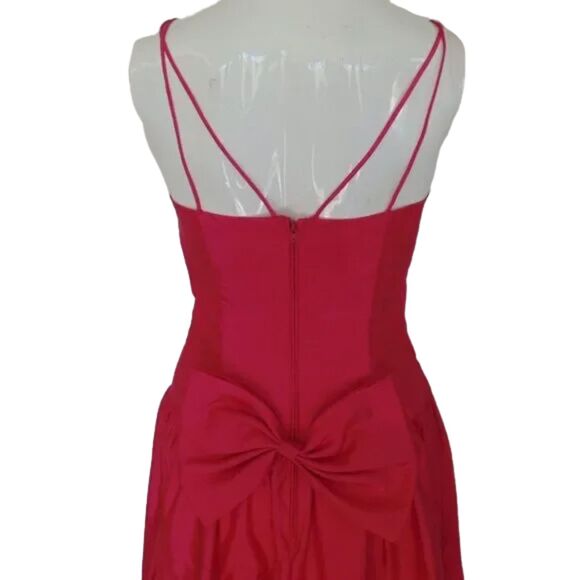 new Vintage Prom/Bridesmaid Dress/Bolero Jacket Set, XS, Pink, Strappy - Picture 11 of 15